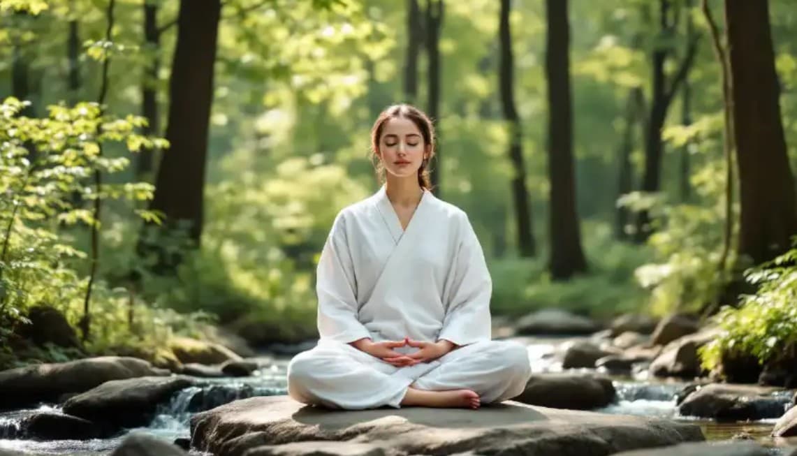 A calming clinic interior with natural light and plants.